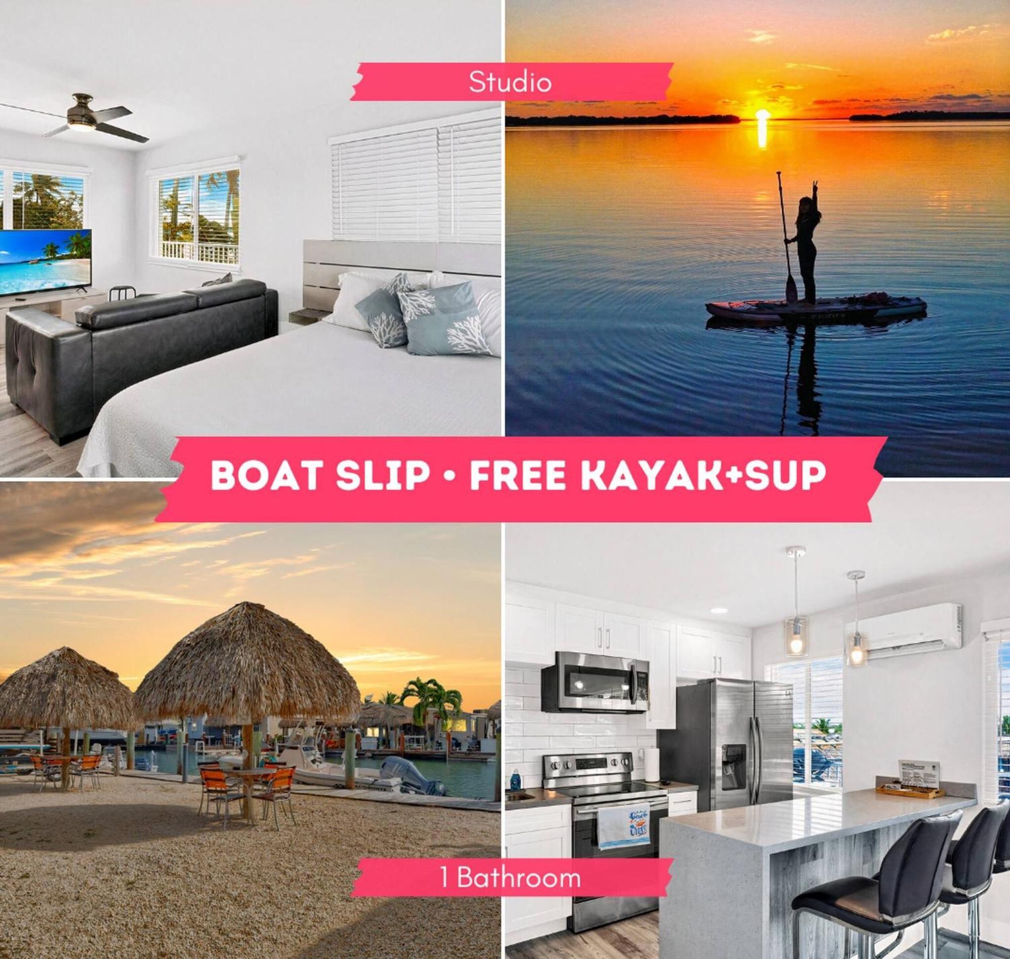 Waterfront Studio 1, Kayaks, Pool, Bay View, Wifi Jewfish Eksteriør bilde